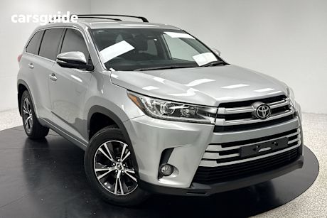Silver 2019 Toyota Kluger SUV GX F