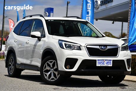 White 2020 Subaru Forester SUV 2.5I 4WD