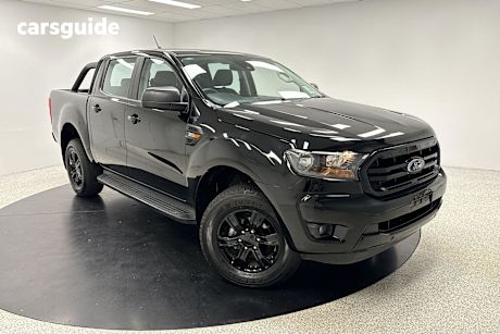 Black 2021 Ford Ranger Ute Tray XLS 4X4