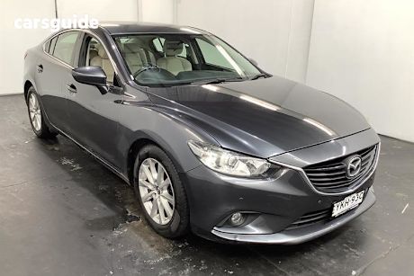Grey 2013 Mazda 6 Sedan Touring