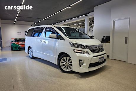White 2014 Toyota Vellfire Commercial 3.5Z G EDITION GGH20 (ZX001150)