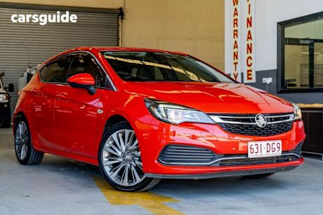 Red 2017 Holden Astra Hatchback Rs-V