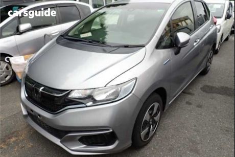 Silver 2019 Honda Fit Hatch HYBRID F