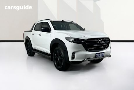 White 2022 Mazda BT-50 Dual Cab Pick-up Sp (4X4)