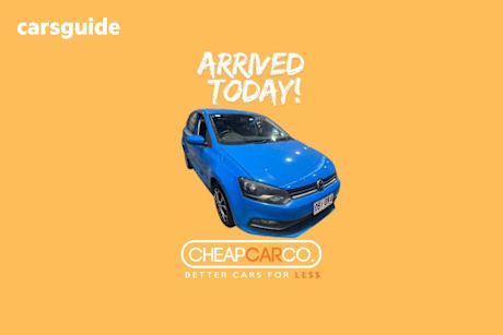 Blue 2016 Volkswagen Polo Hatchback 66 Tsi Trendline