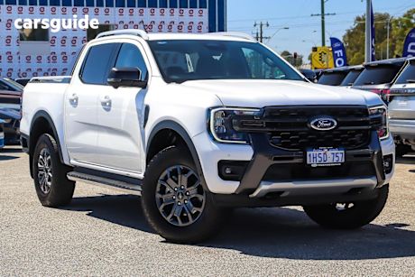 White 2022 Ford Ranger Double Cab Pick Up Wildtrak 2.0 (4X4)