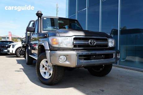 Grey 2022 Toyota Landcruiser Ute Tray