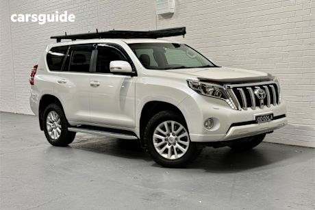 White 2016 Toyota Landcruiser Prado Wagon Kakadu (4X4)