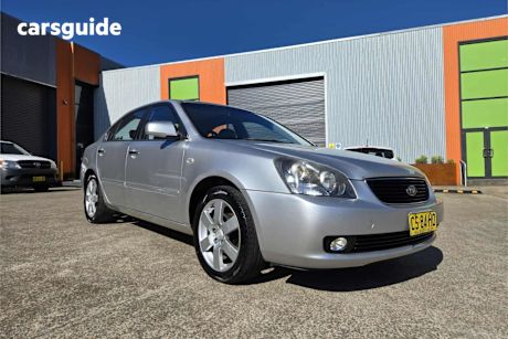 Silver 2007 Kia Magentis Sedan EX LUXURY F