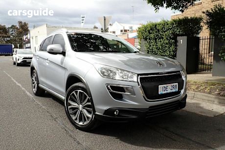 Silver 2013 Peugeot 4008 SUV ACTIVE