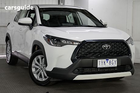 White 2023 Toyota Corolla Cross SUV GX F