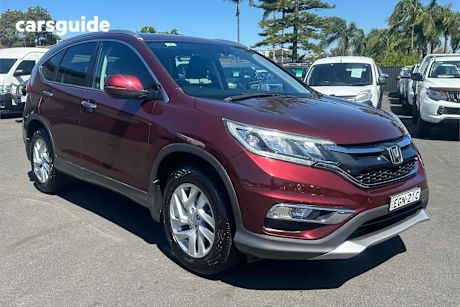Red 2015 Honda CR-V SUV VTI-S 4X4
