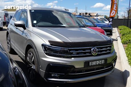 Silver 2021 Volkswagen Tiguan SUV 147TDI R-LINE 4WD