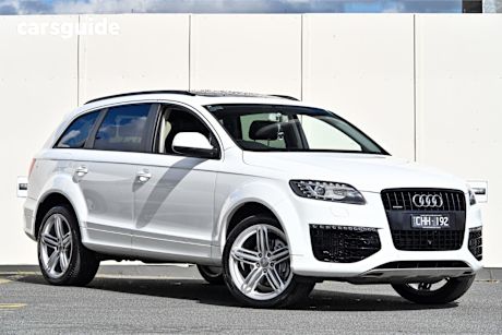 White 2015 Audi Q7 SUV TDI 4WD