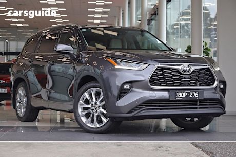 Grey 2021 Toyota Kluger SUV GRANDE 4X4