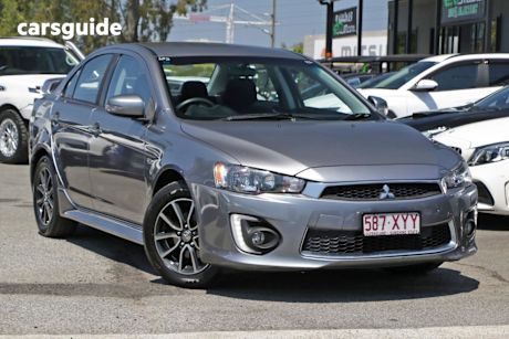 Silver 2017 Mitsubishi Lancer Sedan ES SPORT F