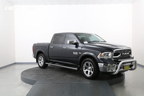Grey 2020 Ram 1500 Ute Tray LARAMIE RAMBOX 4X4