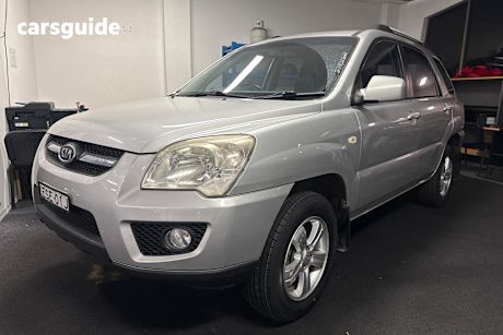 Silver 2009 Kia Sportage Wagon Lx (Fwd)
