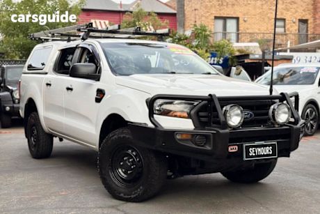 White 2018 Ford Ranger Ute Tray XL