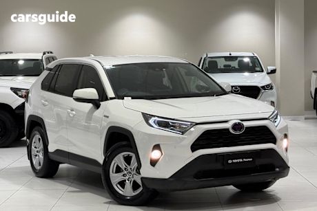 White 2020 Toyota RAV4 SUV GX 4X4