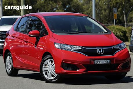 Red 2018 Honda Jazz Hatch VTI F