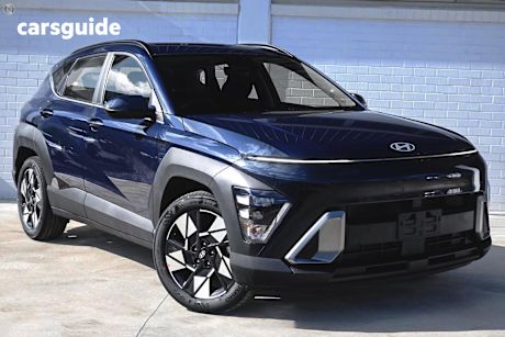 Blue 2025 Hyundai Kona SUV F