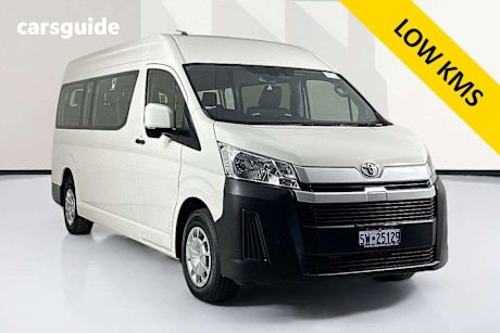 White 2019 Toyota HiAce Bus Commuter (12 Seats)