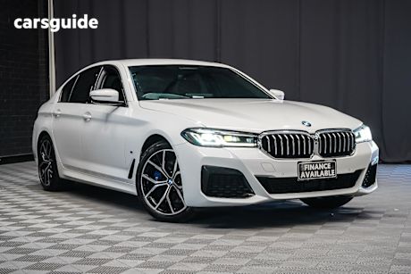 White 2021 BMW 530D Sedan M Sport Lci