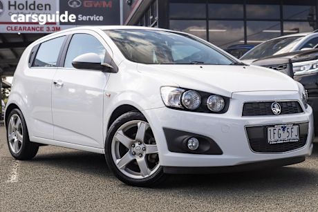 White 2015 Holden Barina Hatch CDX F