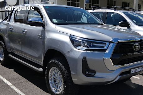 Silver 2022 Toyota Hilux Ute Tray SR5 4X4