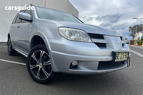Silver 2006 Mitsubishi Outlander Wagon Vr