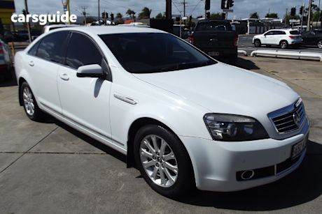 White 2006 Holden Statesman Sedan International
