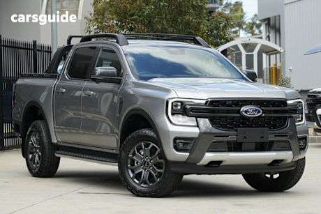 Silver 2024 Ford Ranger Double Cab Pick Up Wildtrak 2.0 (4X4)