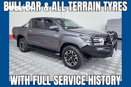 Grey 2022 Toyota Hilux Ute Tray SR5 4X4