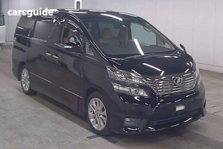 Black 2009 Toyota Vellfire SUV 3.5Z G EDITION V6