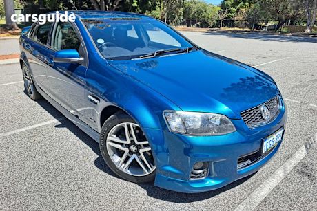 Green 2012 Holden Commodore Sedan SV6 R