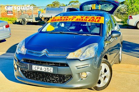 Grey 2013 Citroen C3 Hatchback Seduction