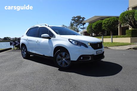 White 2018 Peugeot 2008 Wagon Active