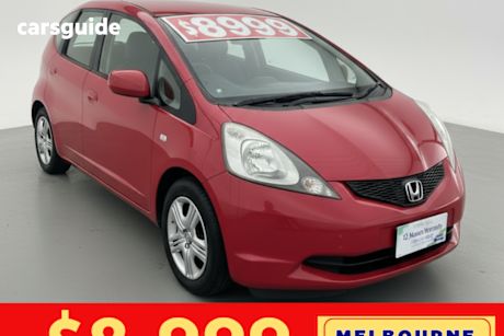 Red 2009 Honda Jazz Hatchback Gli