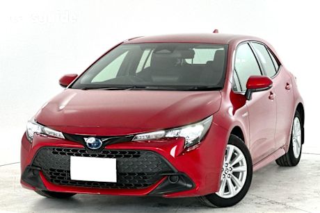 Red 2024 Toyota Corolla Hatch ASCENT SPORT HYBRID F