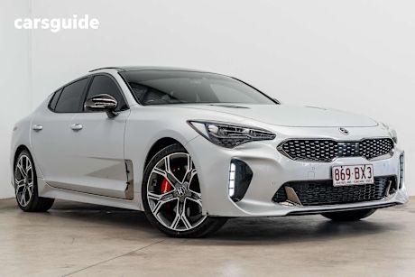 Silver 2018 Kia Stinger Sedan GT R