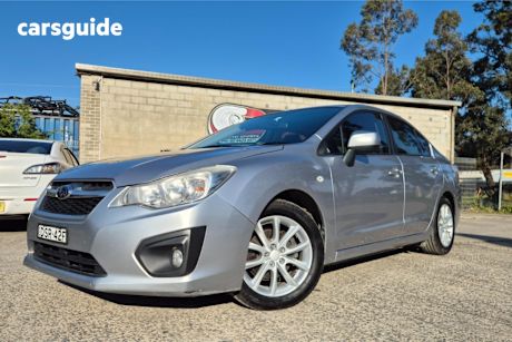 Silver 2012 Subaru Impreza Sedan 2.0I-L 4WD