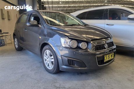 Grey 2016 Holden Barina Hatch CD F