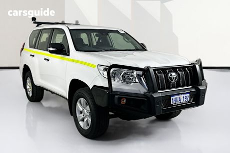 White 2022 Toyota Landcruiser Prado Wagon Gx