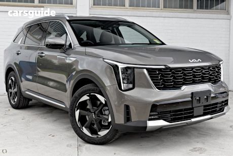 Brown 2025 Kia Sorento SUV SPORT+ 4X4