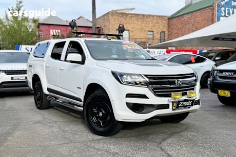 White 2018 Holden Colorado Ute Tray LS 4X4