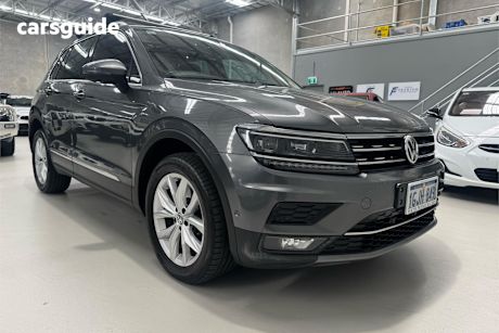 Grey 2017 Volkswagen Tiguan SUV 162TSI HIGHLINE 4WD