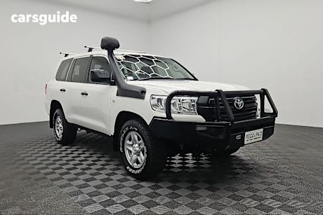 White 2019 Toyota Landcruiser SUV GX 4X4