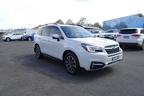 White 2016 Subaru Forester SUV 2.5I-S 4WD