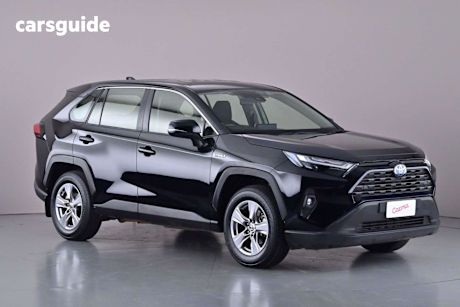 Black 2023 Toyota RAV4 Wagon Gx (Awd) Hybrid